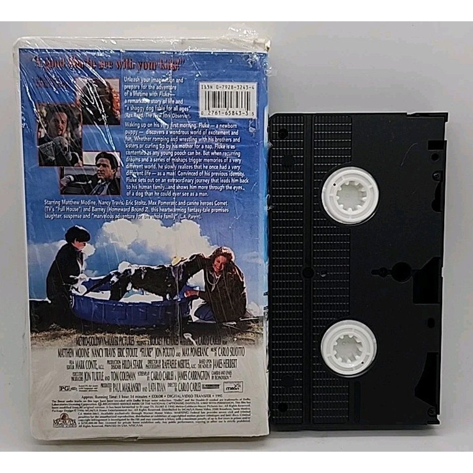 Fluke (VHS, 1996, Clamshell; Family Entertainment)