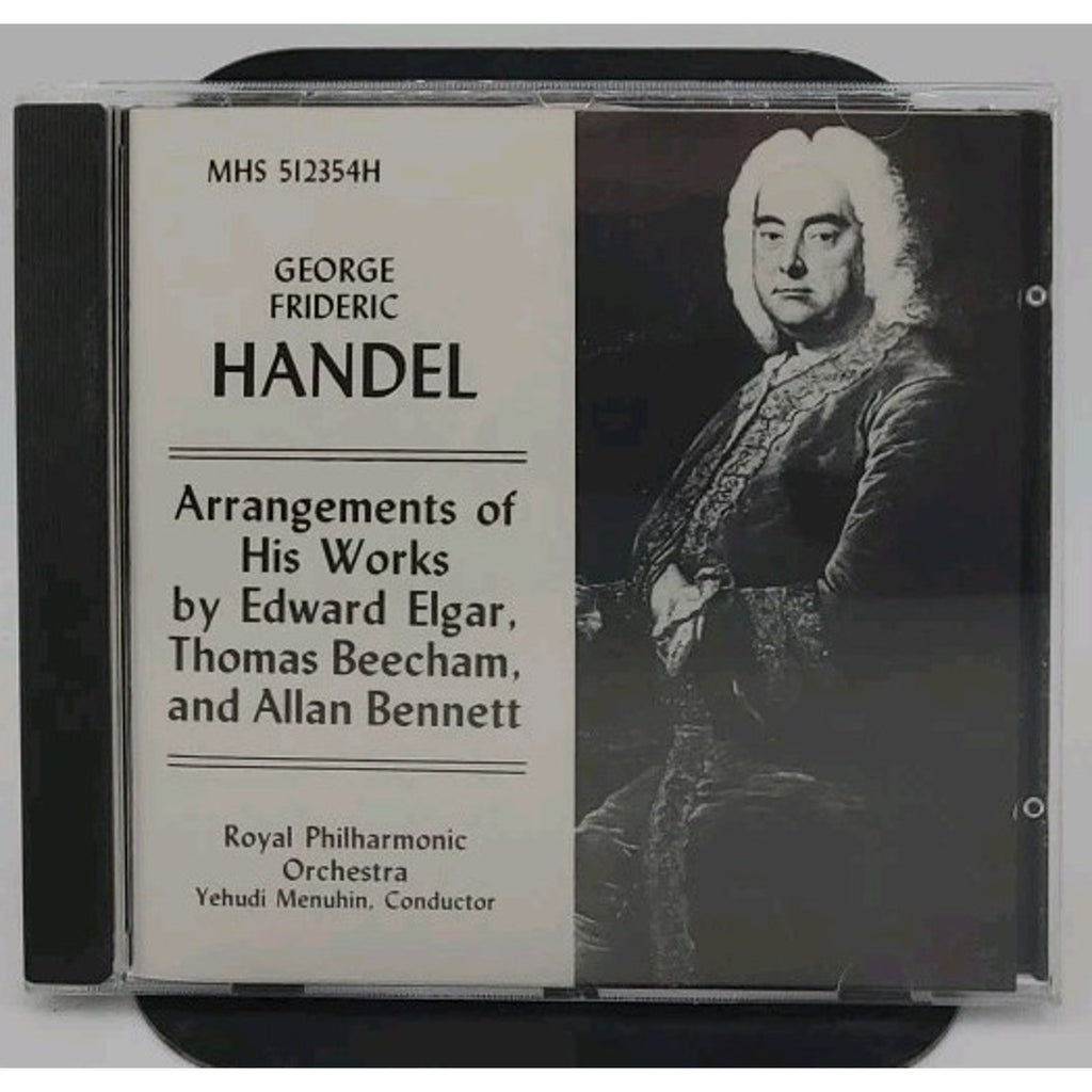 Handel - Arrangements Of His Works CD, Elgar, Beecham,Bennett, 1988