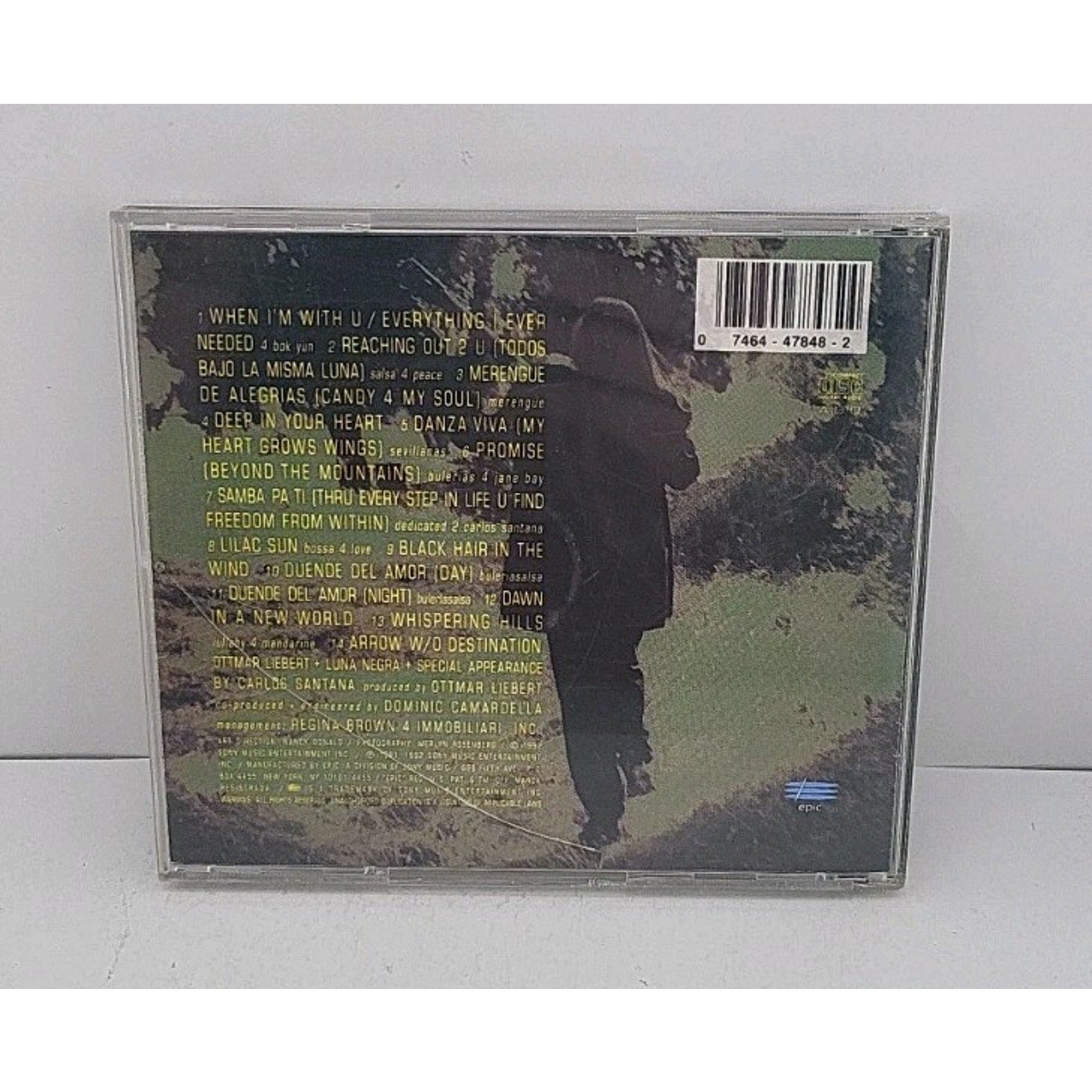 Solo Para Ti by Ottmar Liebert (CD, 1992) No Front Art