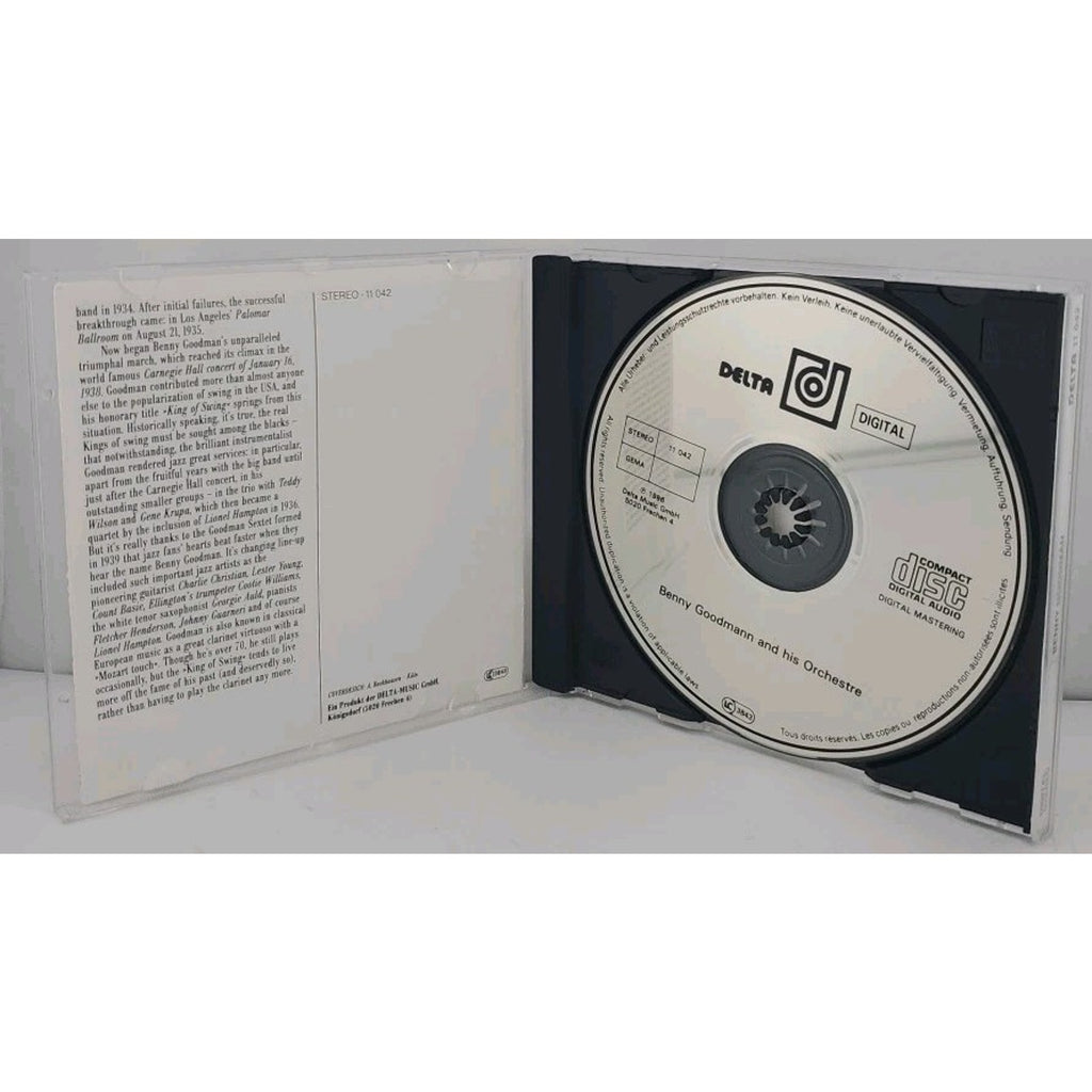 Benny Goodman & His Orchestra Music CD Delta Label