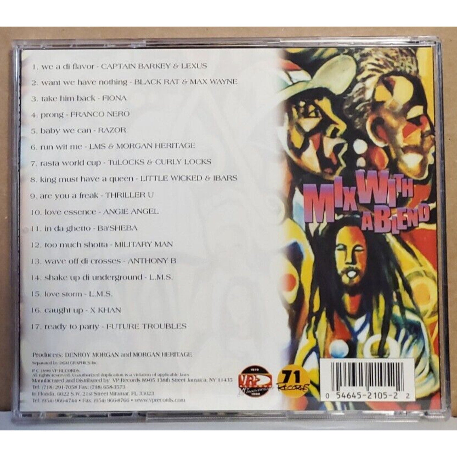 Mix with a Blend by Various Artists (CD, May-2005, VP Records)