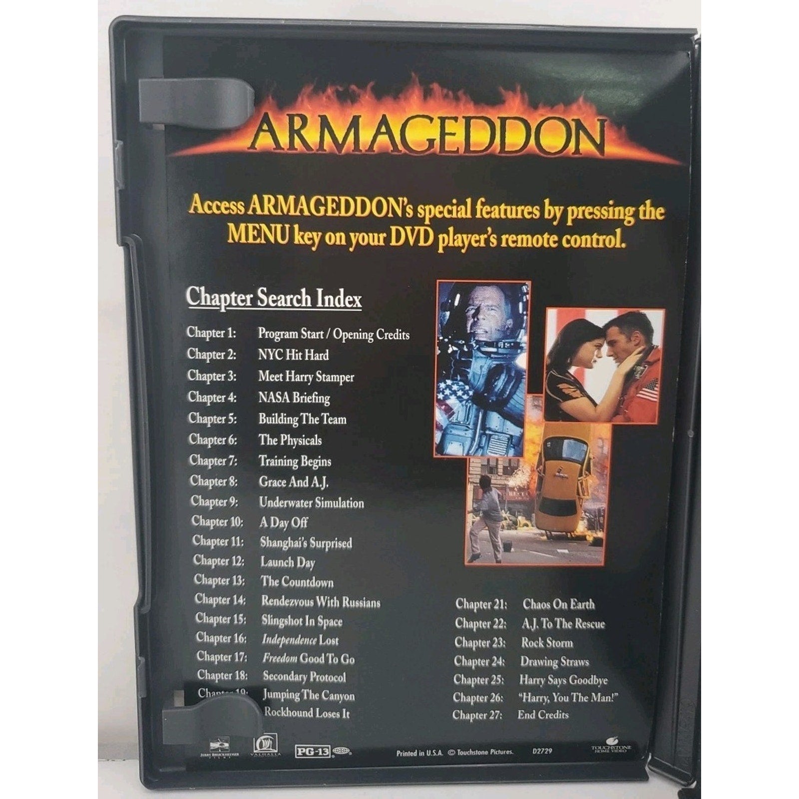 Armageddon (DVD, 1998)
