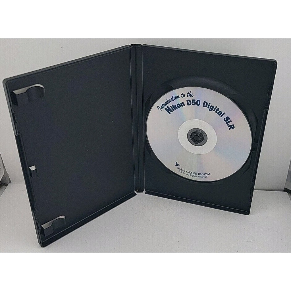 Blue Crane Digital Introduction to the Nikon D50 Digital SLR Training Video DVD