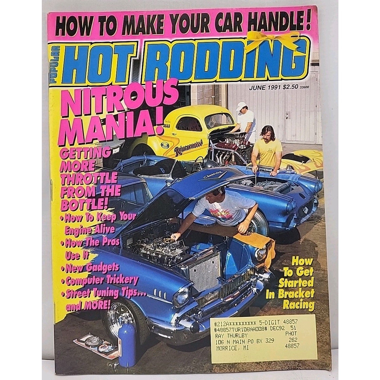 Popular Hot Rodding Magazine - June 1991 - Volume 30 Number 6