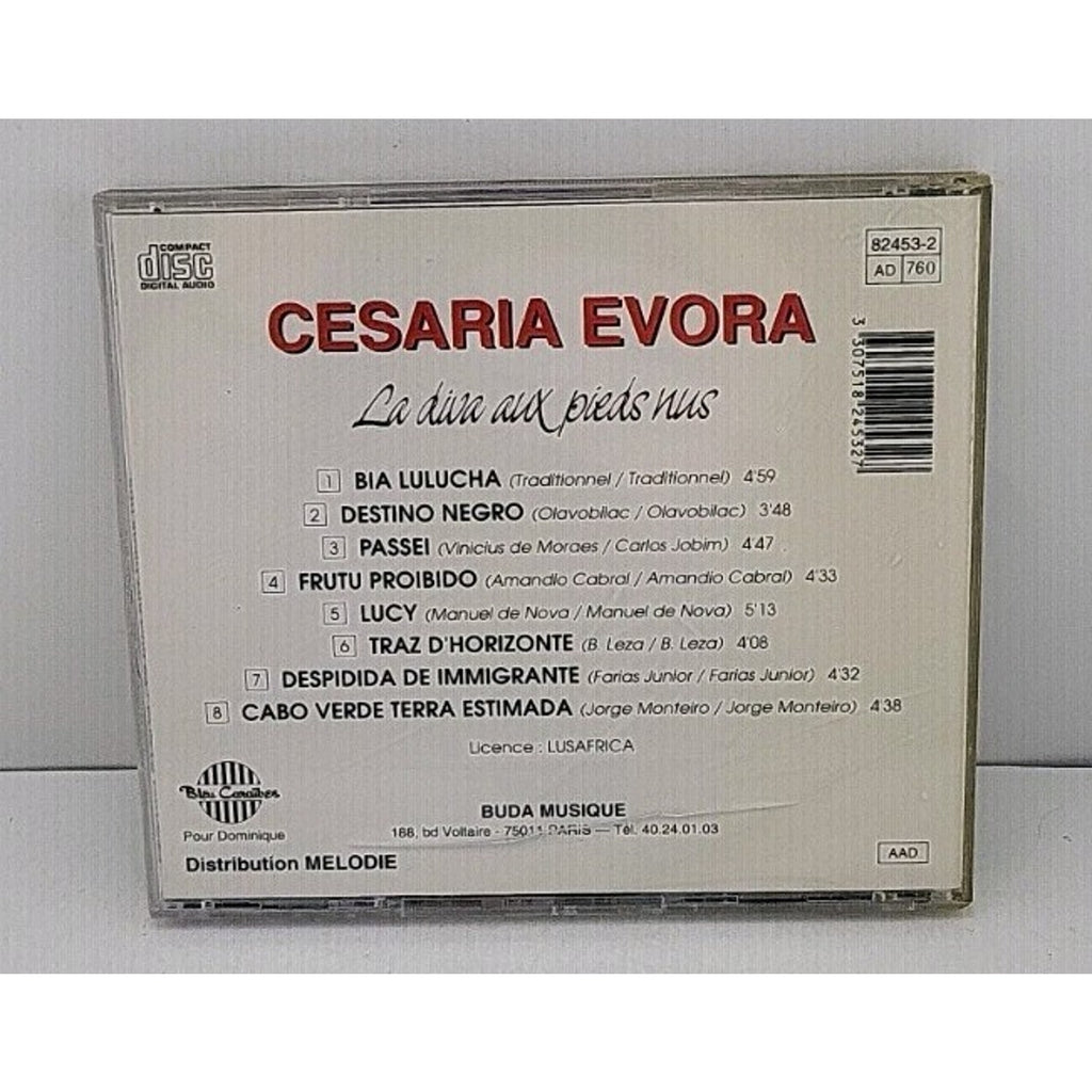 Cesaria Evora La Diva Aux Pieds Nus CD