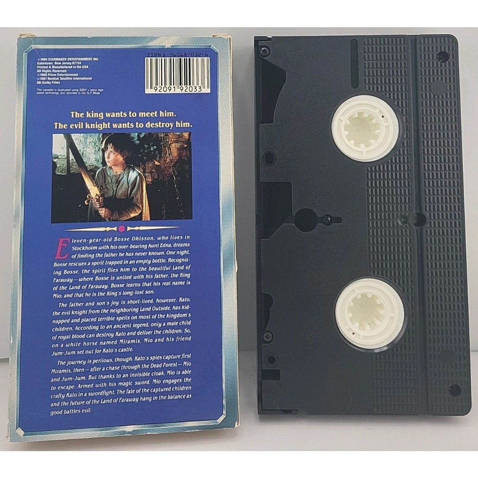The Land of Faraway - VHS, 1987 - Christian Bale, Christopher Lee, Starmaker