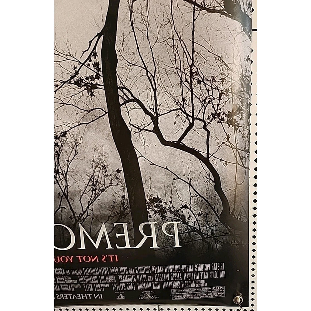 2007 Premonition Original One Sheet Rolled Double Sided Movie Poster 27X40
