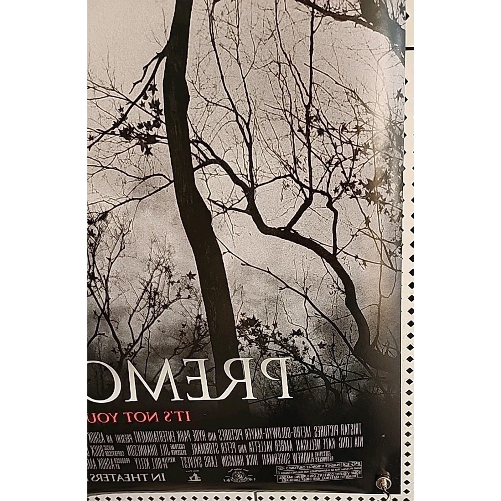 2007 Premonition Original One Sheet Rolled Double Sided Movie Poster 27X40