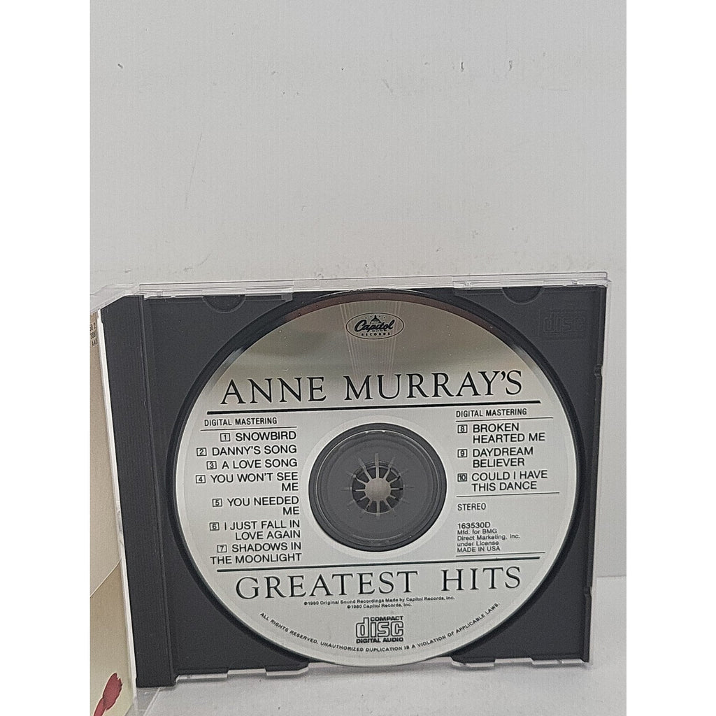 Greatest Hits by Anne Murray (CD, 1980, Liberty)