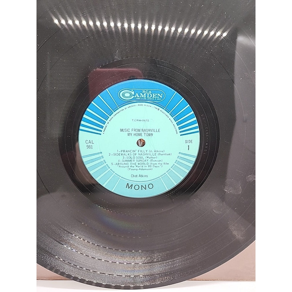 Chet Atkins - Music From Nashville My Home Town (Record)