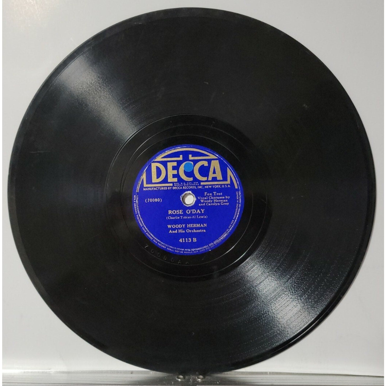 Woody Herman - Someones Rocking My Dream Boat / Rose O'Day (Vinyl)