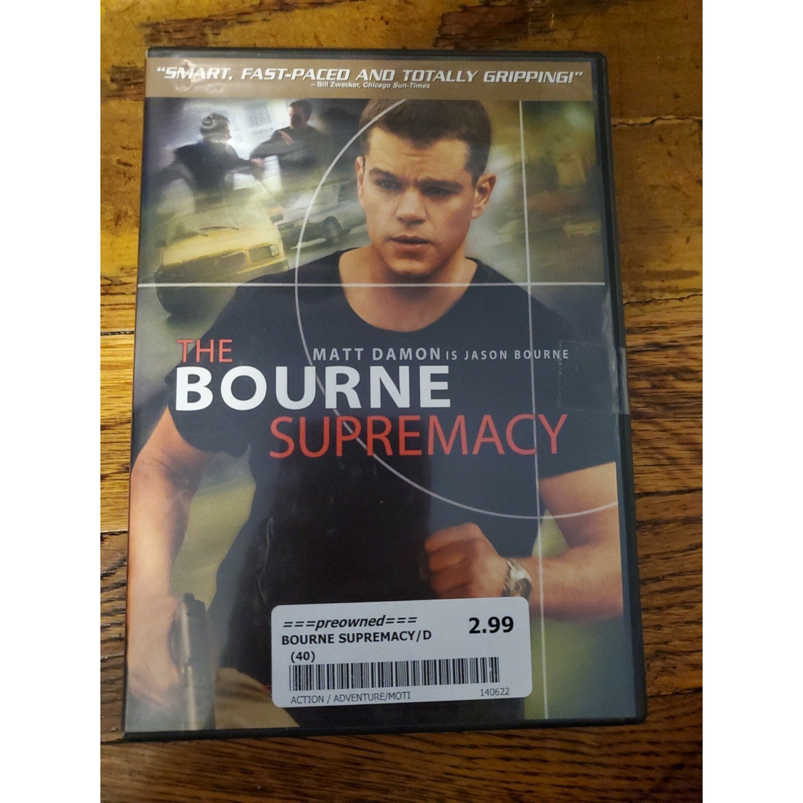 The Bourne Supremacy (DVD, 2004, Widescreen)