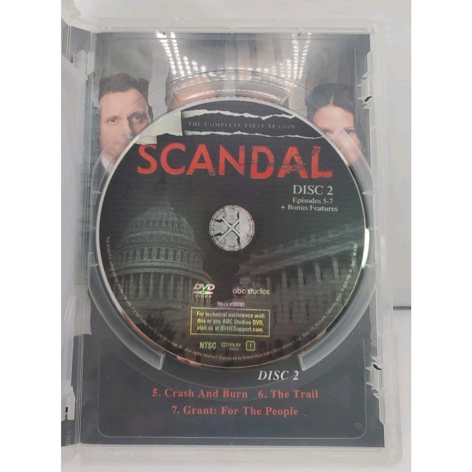Scandal: the Complete First Season (DVD)