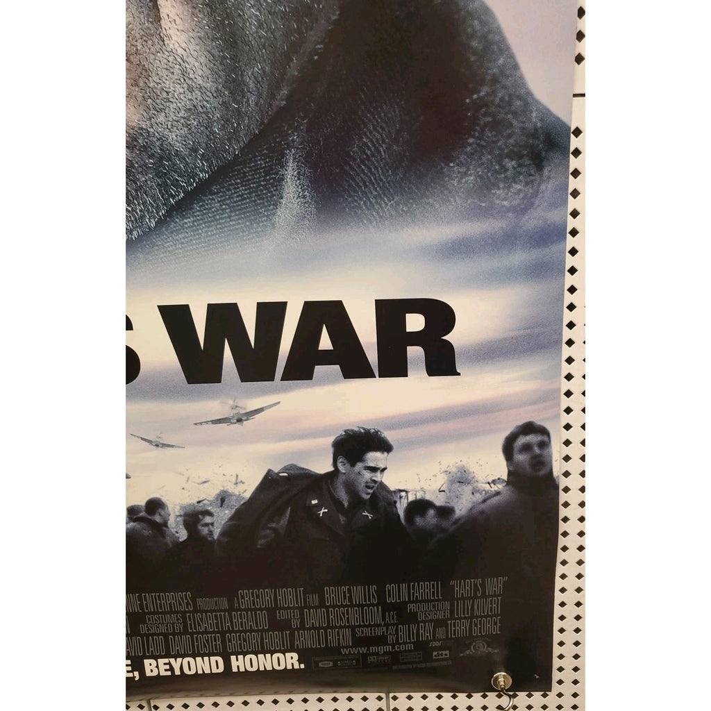 Hart's War 27x40 Original Double Sided One Sheet Movie Poster Rolled