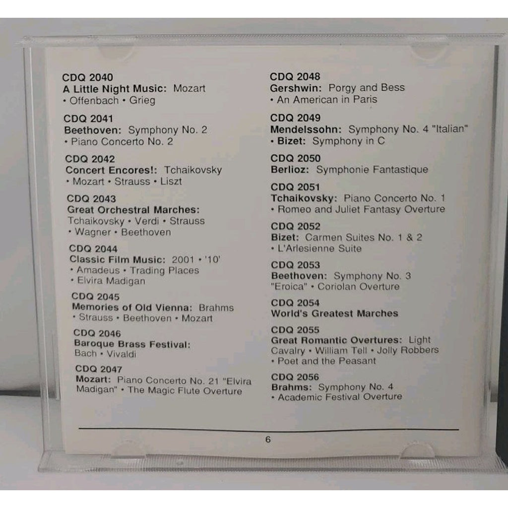 Classic Overtures by Alfred Gehardt (CD, 1993)