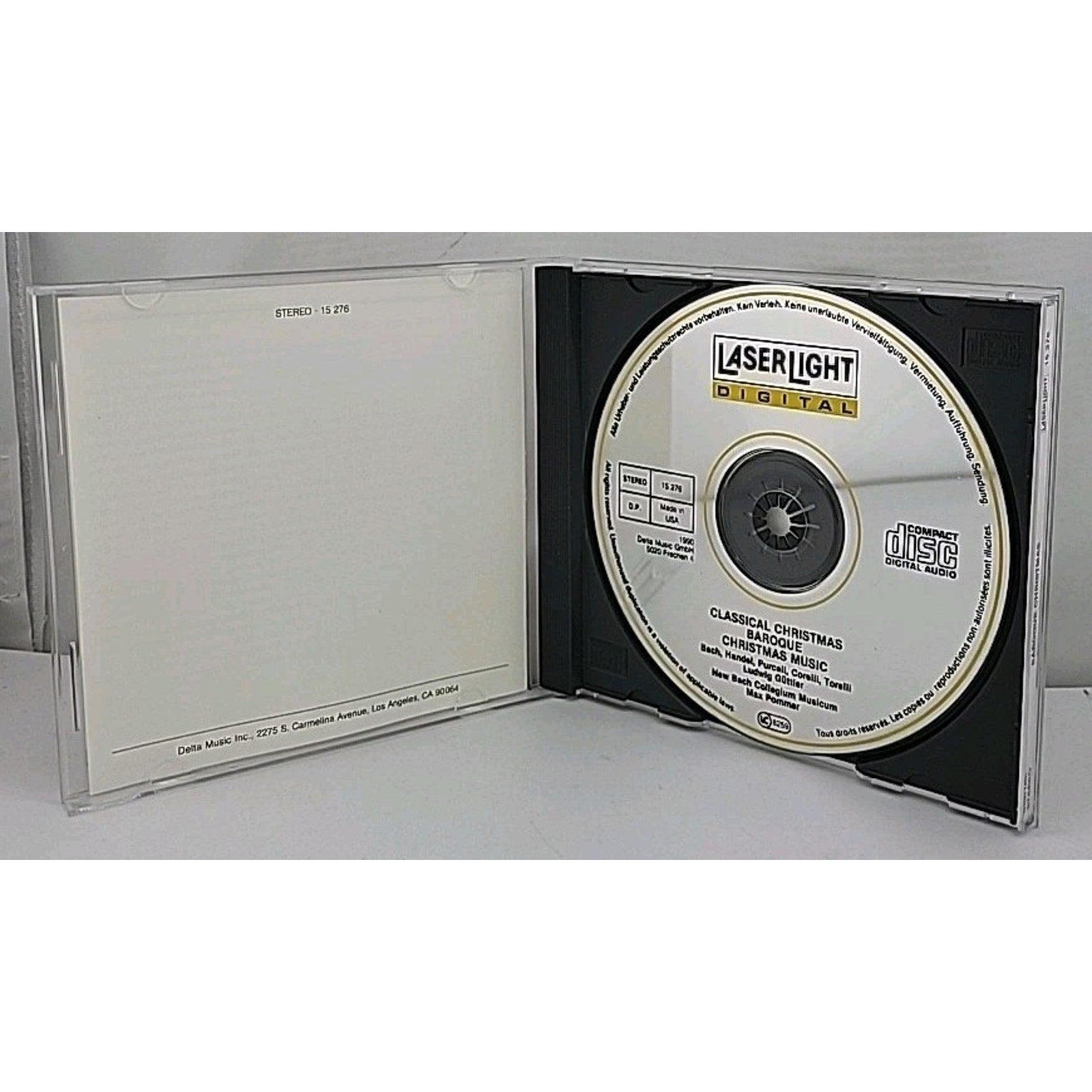 Baroque Christmas Music by Various (CD, 1990)