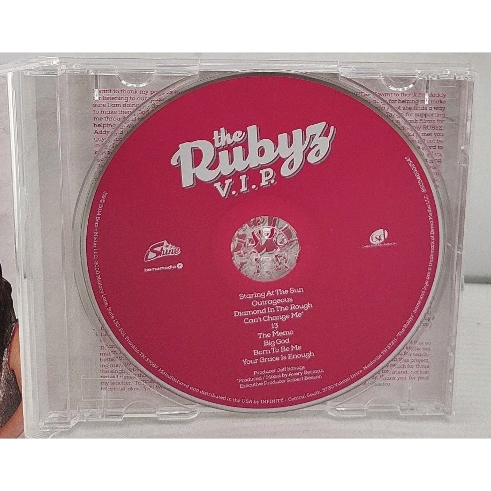 The Rubyz V.I.P. CD