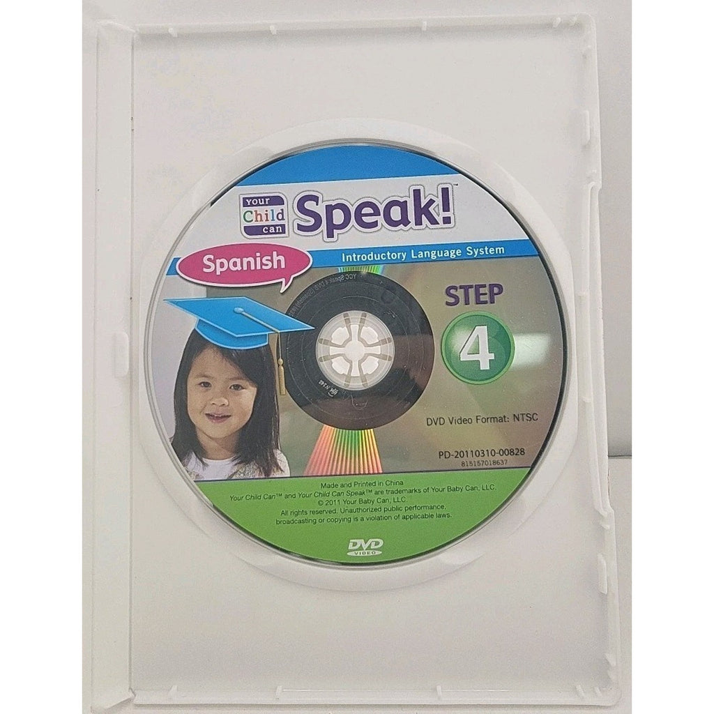 Your Child Can Speak! Spanish DVD Step 4