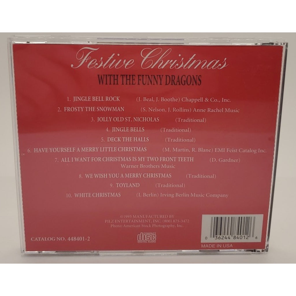 Festive Christmas with the Funny Dragons - Audio CD By Funny Dragons