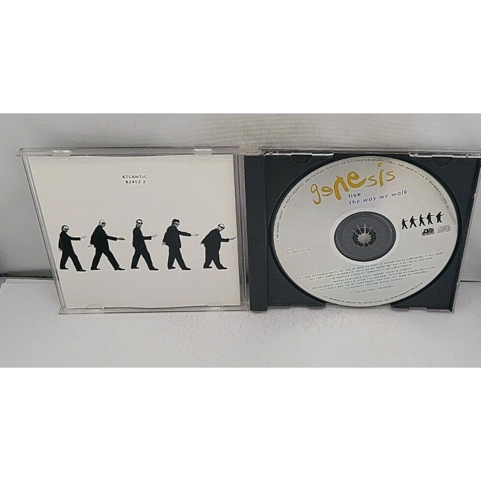 Live: We Walk 1 Shorts by Genesis (CD, 1992)