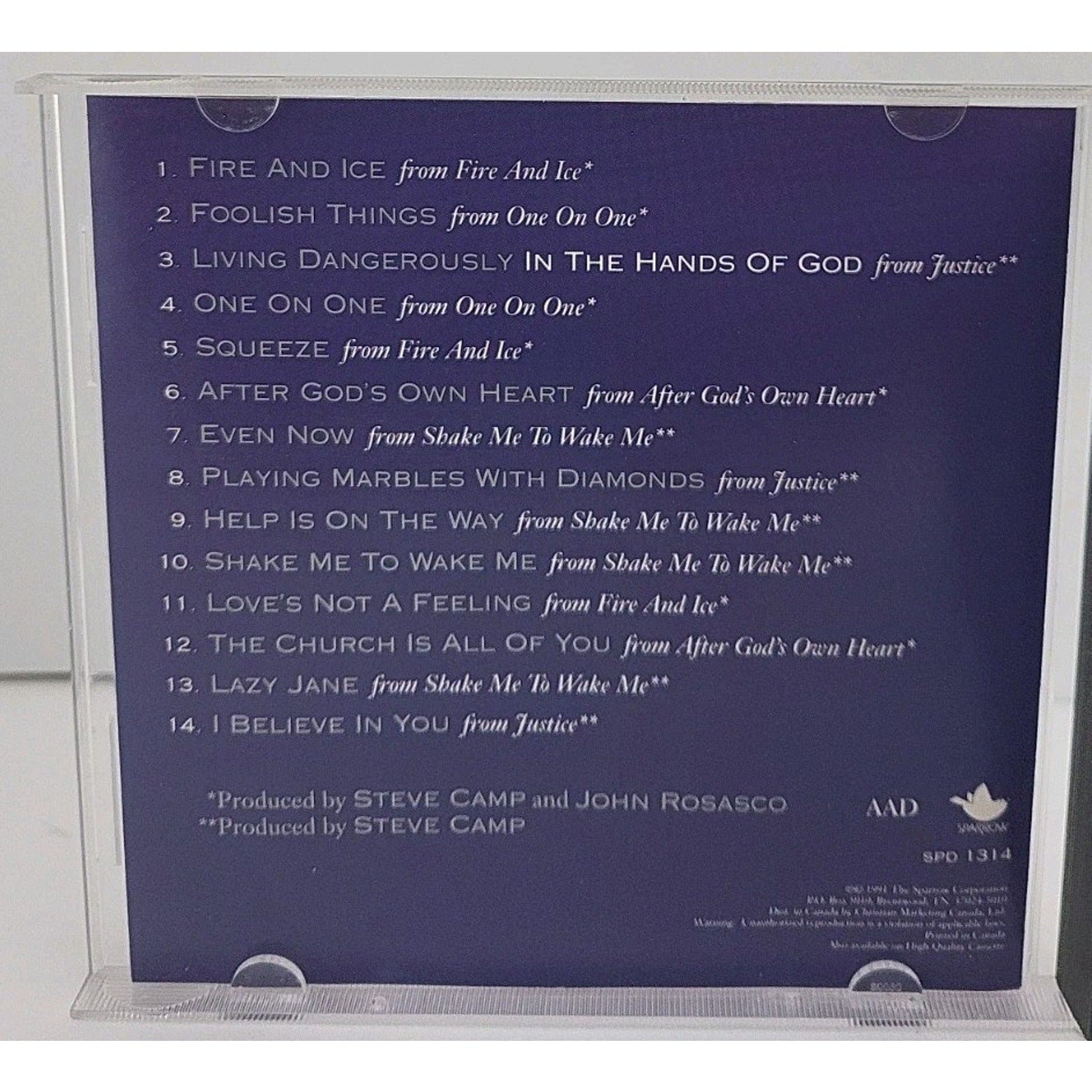 Doing My Best, Vol. 2 by Steve Camp (CD, Aug-1993, Sparrow Records)