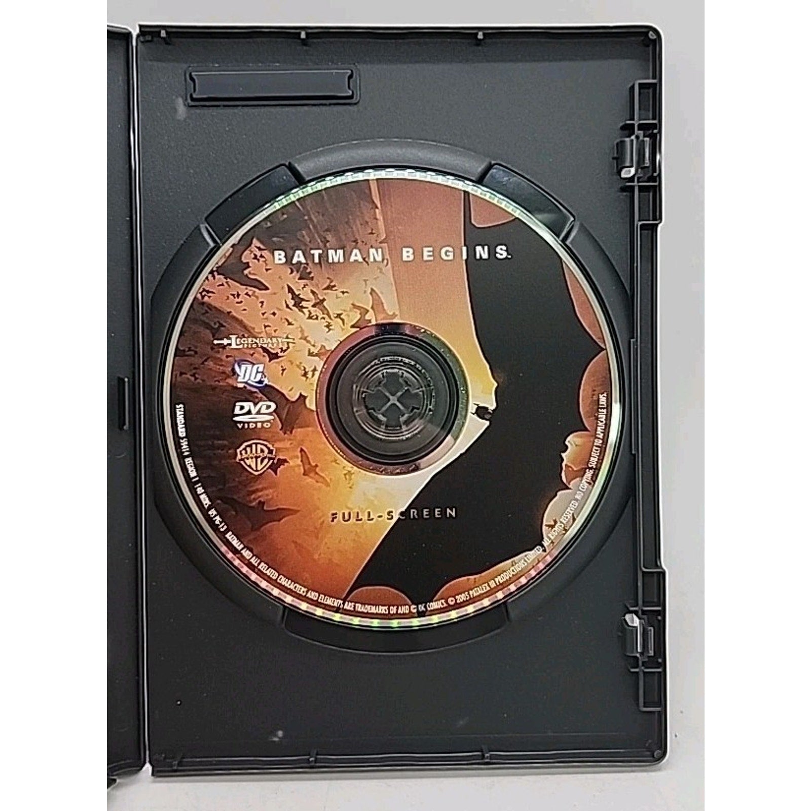 Batman Begins (DVD, 2005) Full Screen