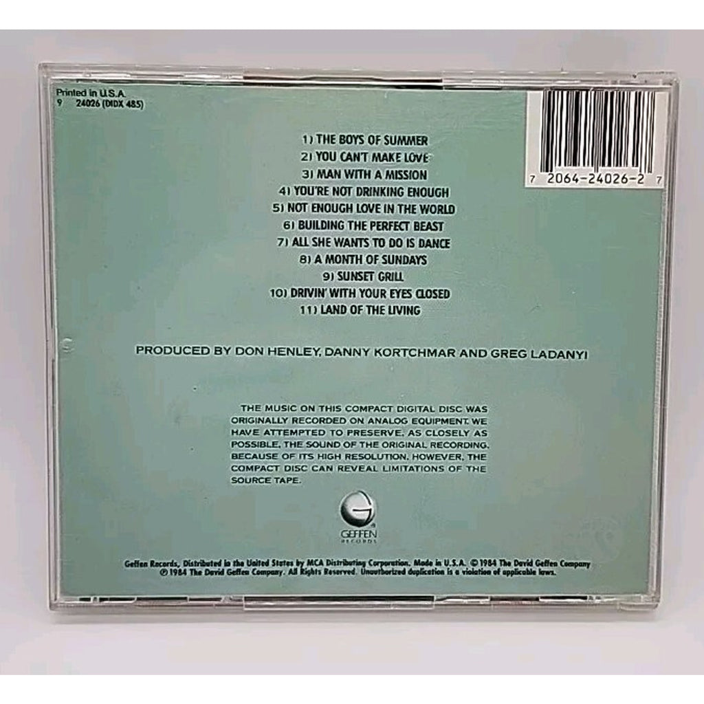 Building the Perfect Beast by Henley, Don (CD, 1990)