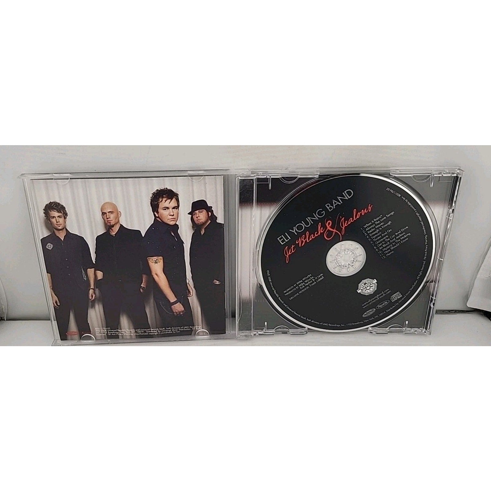 Jet Black and Jealous by Eli Young Band (CD, 2008)