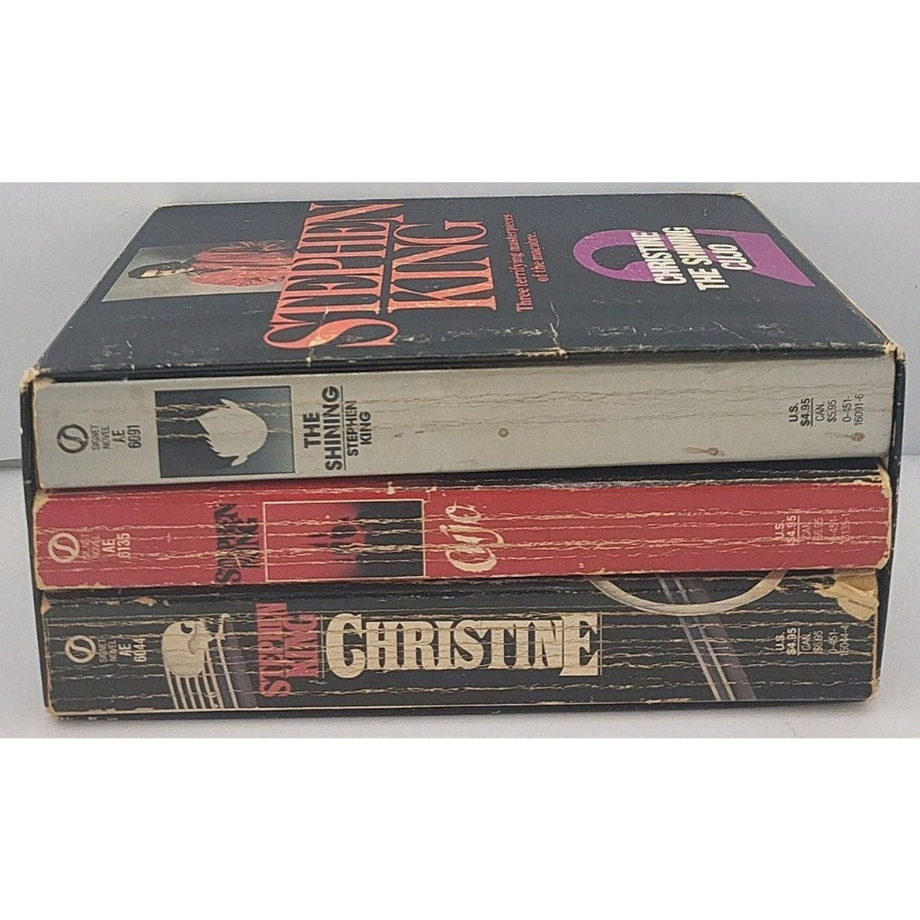 Stephen King 2 - The Shining, Cujo, And Christine By Stephen King - Box Set