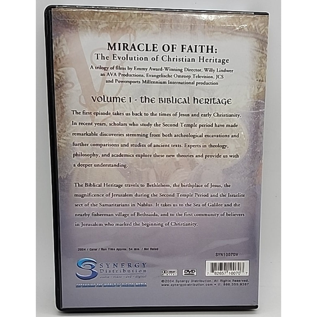 Miracle of Faith Vol. 1 (DVD, 2003)