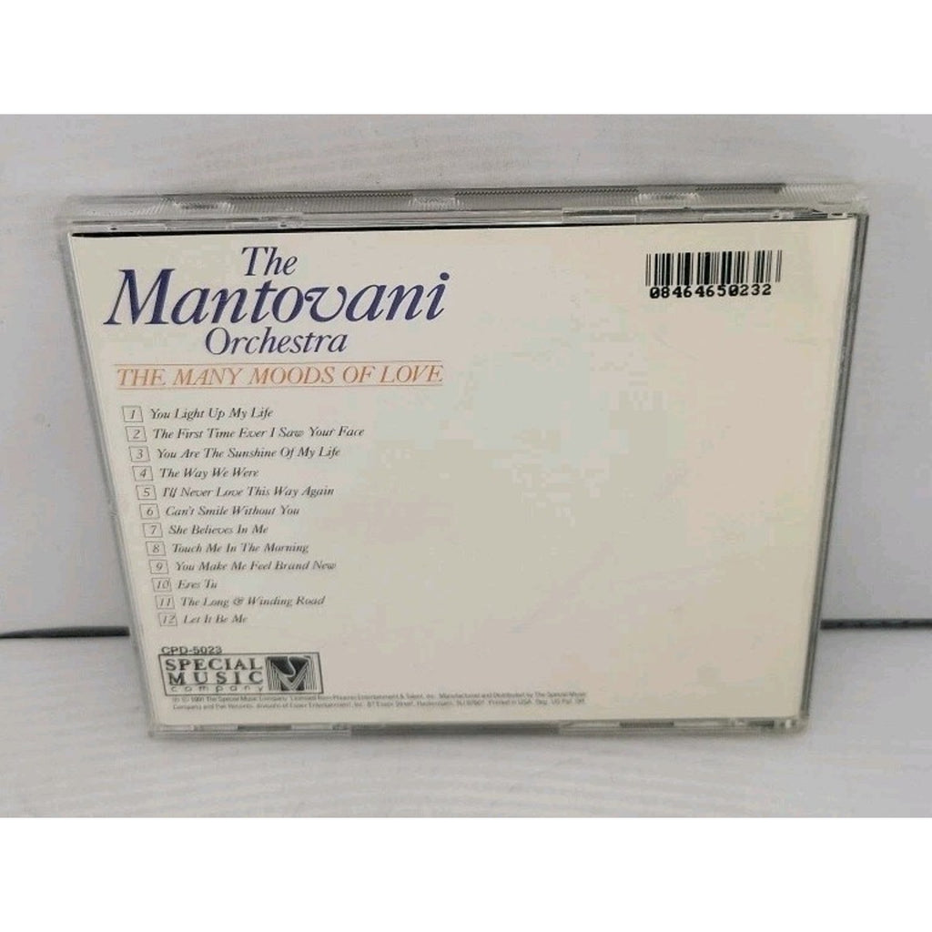 The Many Moods of Love [Special Music] by Mantovani Orchestra (CD, 1991, Special
