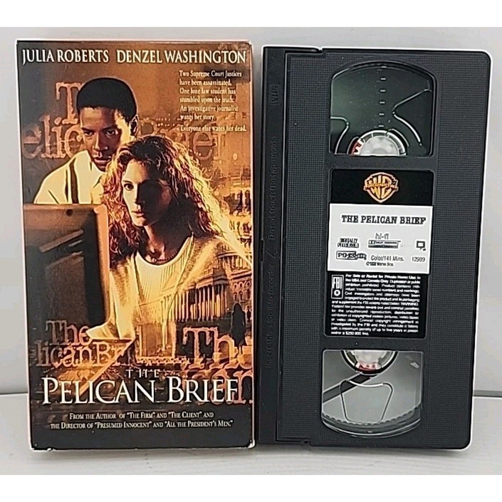 The Pelican Brief (VHS, 1994)