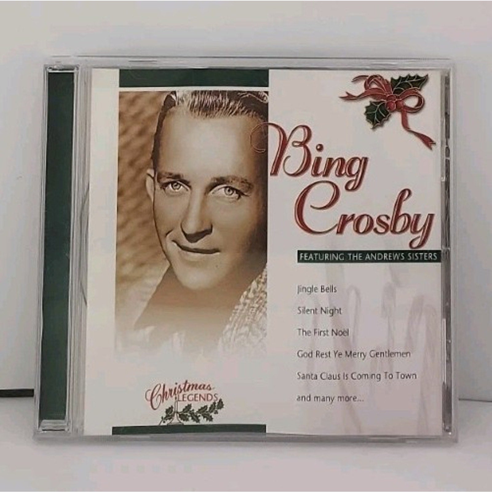 Christmas Legends: Bing Crosby & The Amdrews Sisters by Bing Crosby (CD,...