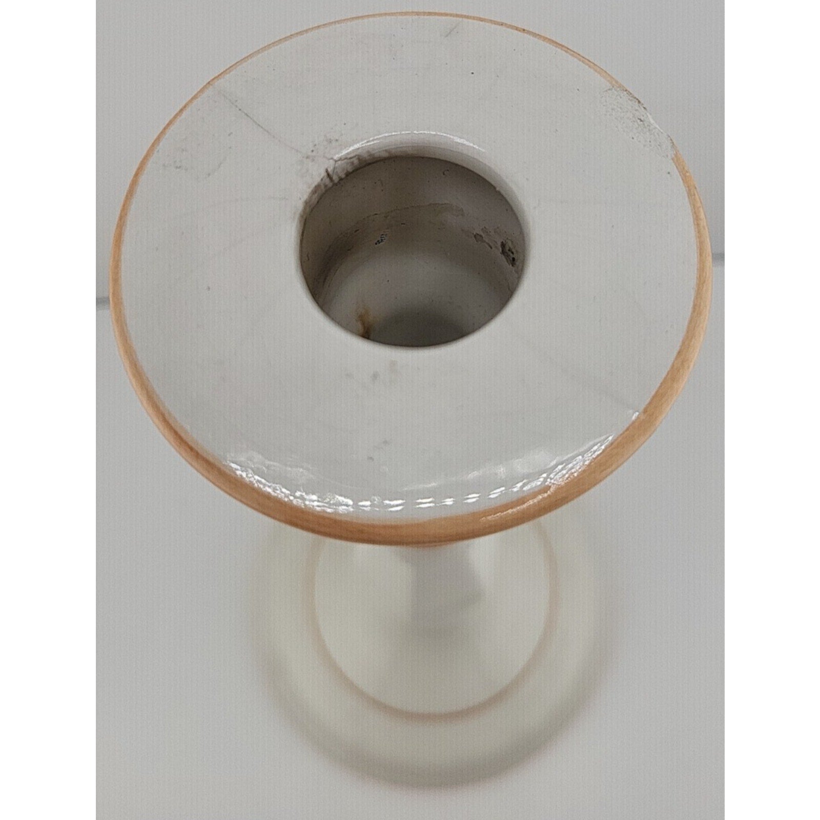 9.5" Candlestick Made In Italy with Serial Number *Small Chip*