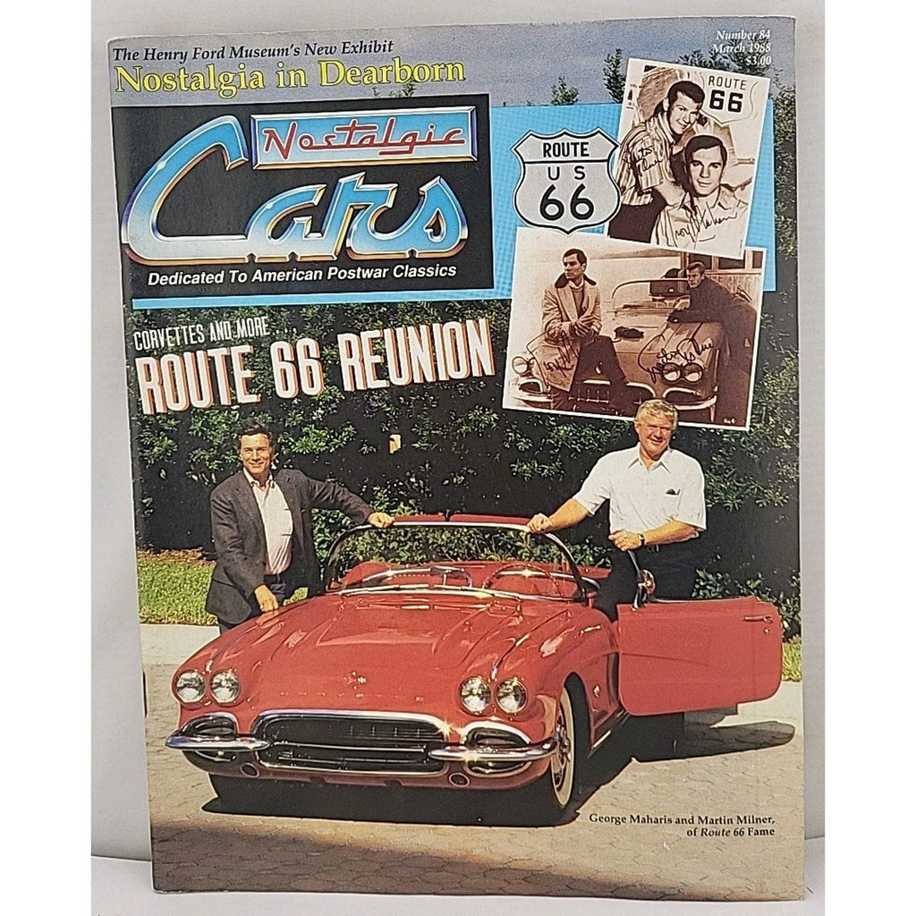Nostalgic Cars Magazine March 1988