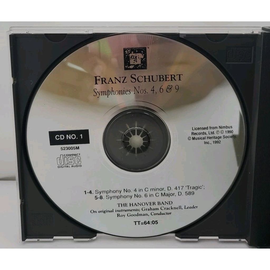 Franz Schubert: Symphonies Nos. 4, 6 & 9 Vol. II (Only Disc 1) (CD)