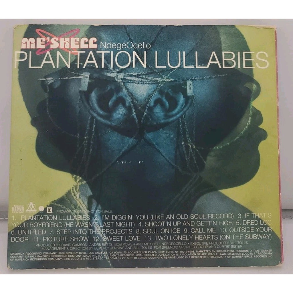 Me'Shell NdegéOcello - Plantation Lullabies CD