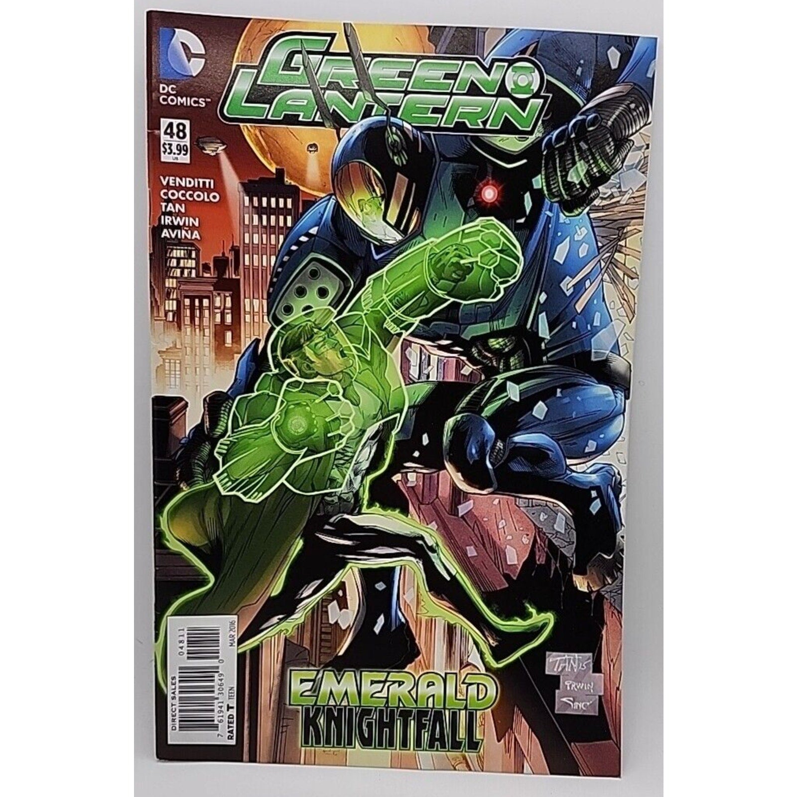 Green Lantern Emerald Knightfall #48 DC Comics 2016