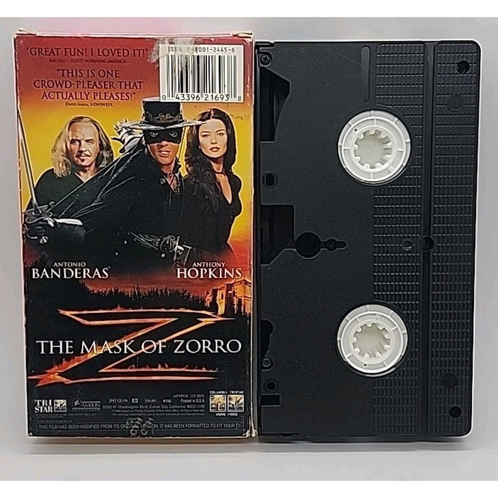Mask of Zorro (VHS, 1998)