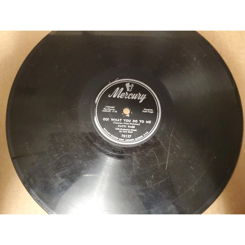 Now That I'm In Love Patti Page (Record)