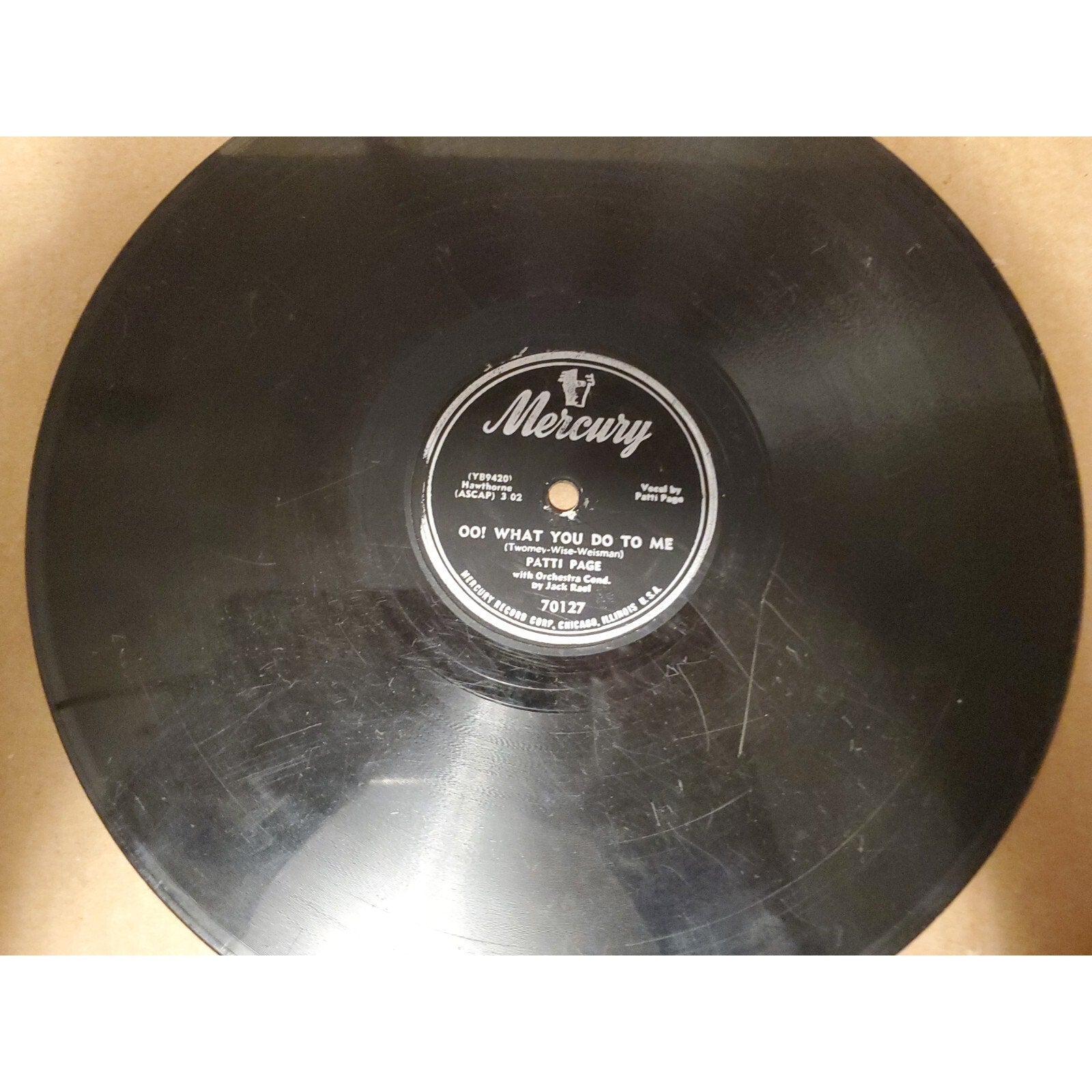 Now That I'm In Love Patti Page (Record)