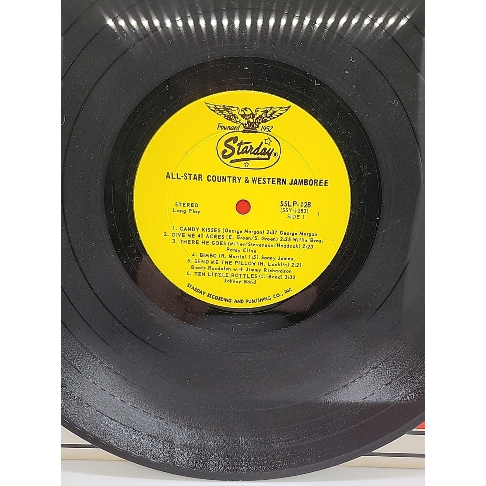 All Star Country & Western Jamboree 2LP Starday SYS 7001 (Record)