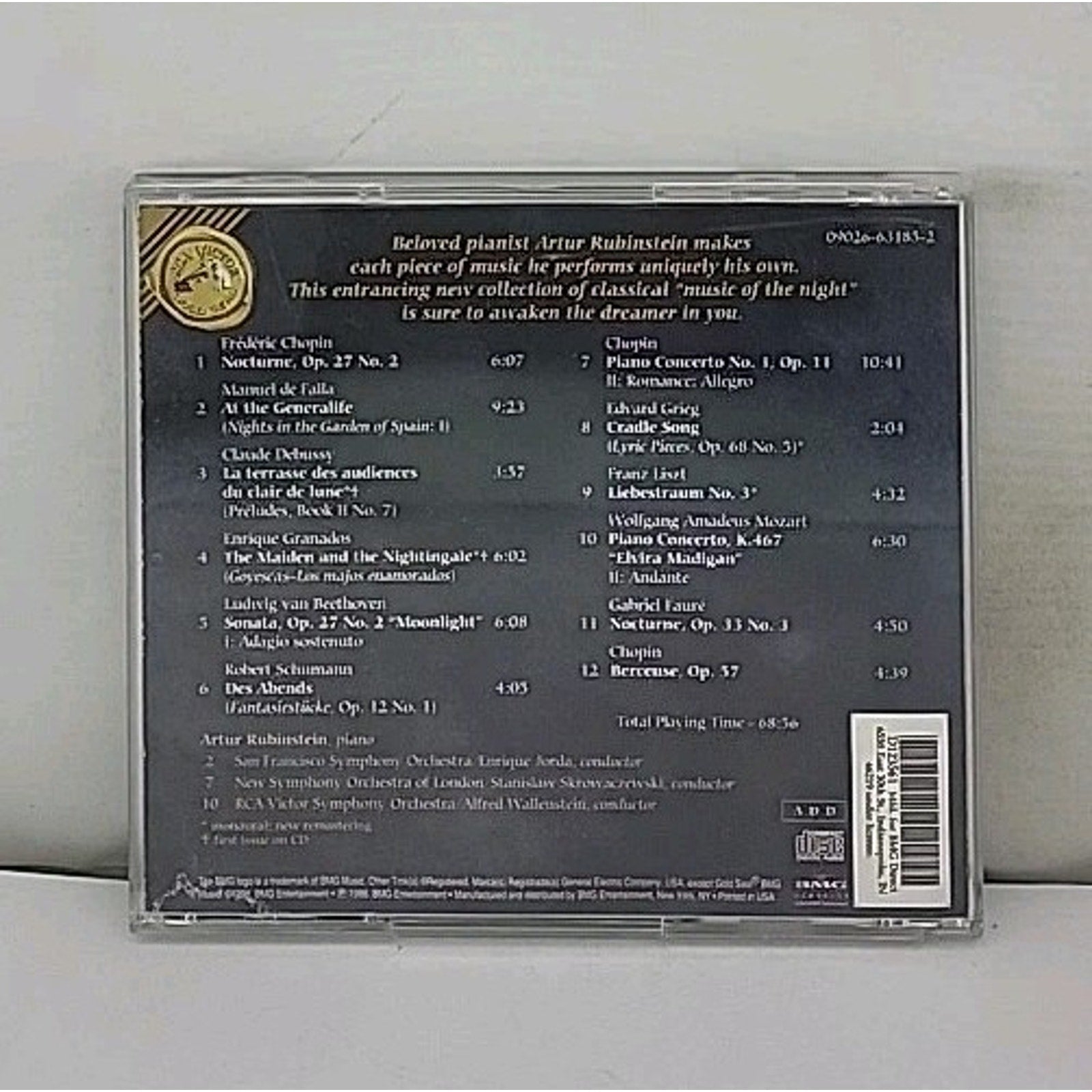 Arthur Rubinstein - Nocturne CD