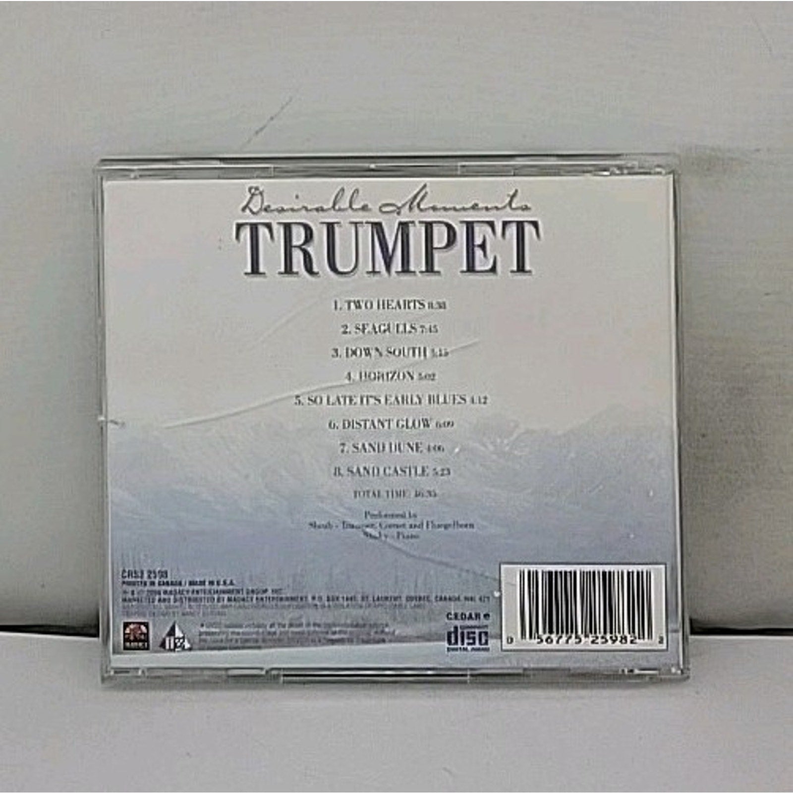 Desirable Moments: Trumpet by Various Artists (CD, Nov-2000, Madacy Records)