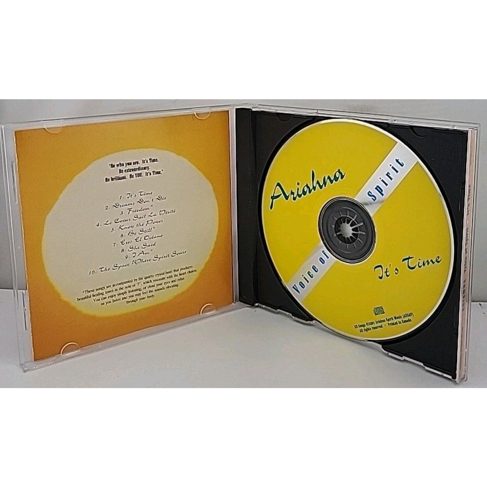 Ariahna Voice Of Spirit - It's Time CD
