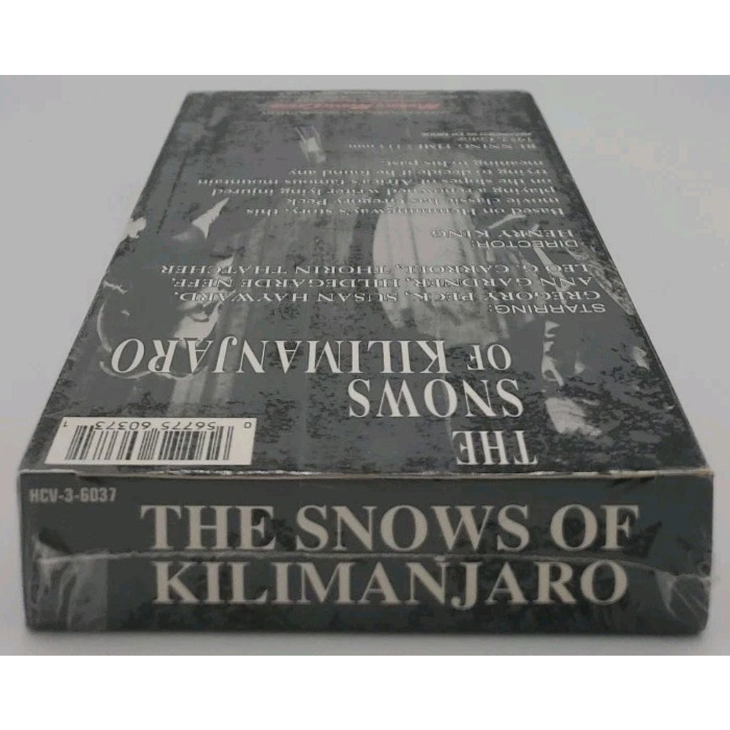 The Snows of Kilimanjaro (VHS/EP, 1999, Collectors Edition) *Brand New*