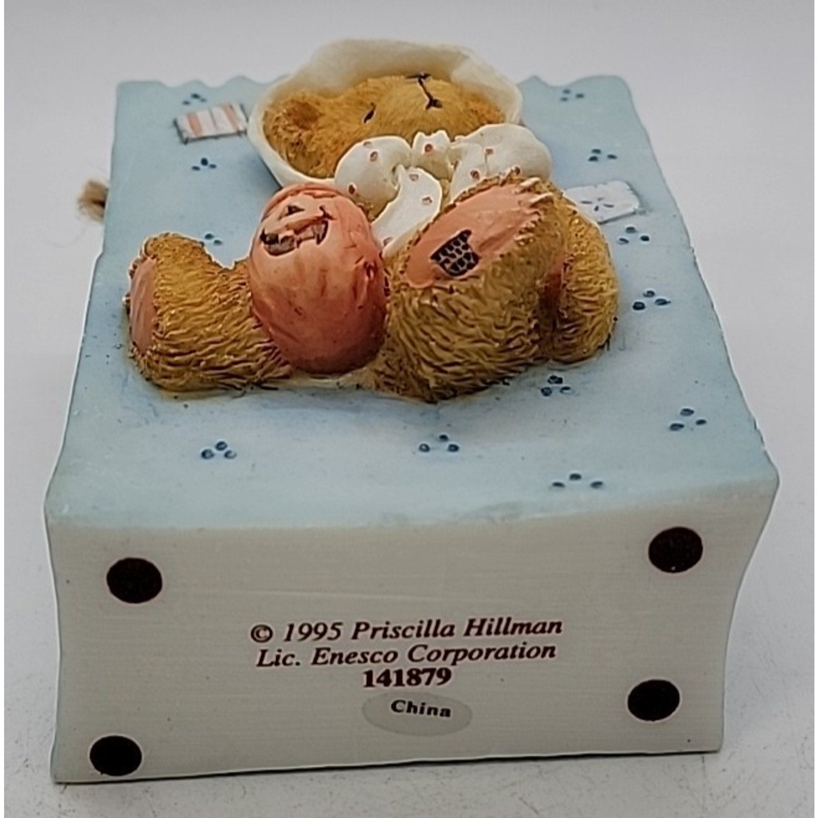 1995 Enesco Cherished Teddies "You're A Sweet Treat" Halloween Candy Bag 141879