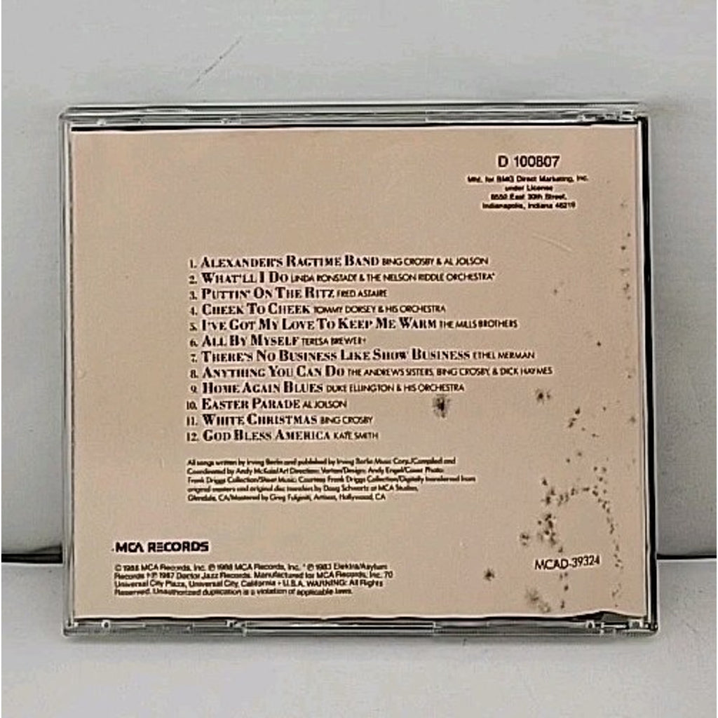 Various – The Irving Berlin 100th Anniversary Collection CD – MCAD-39324