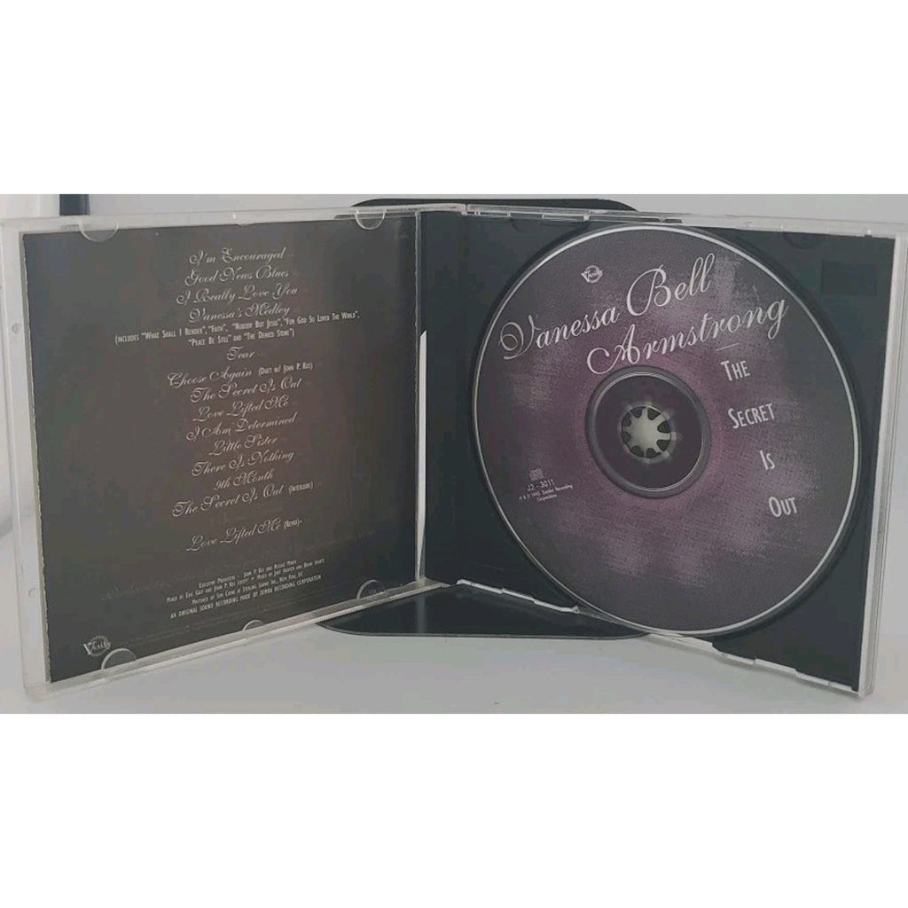 Secret Is Out by Vanessa Bell Armstrong (CD, 1995)