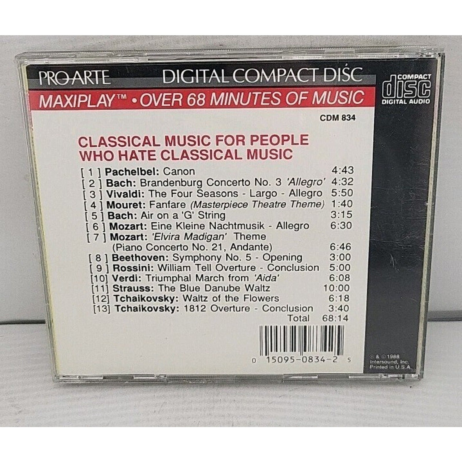Classical Music For People Who Hate Classical (CD)